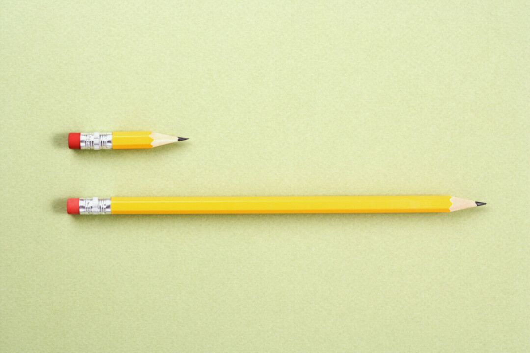 lapices emulando varios tamaA±os de pene normal enterrado